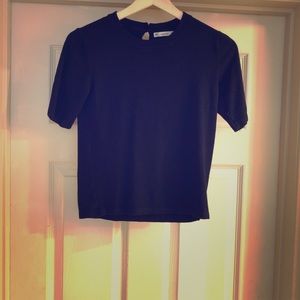 Zara black knit
